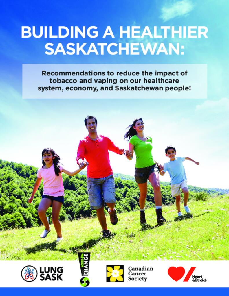 Building a Healthier Saskatchewan - Tobacco & Vaping